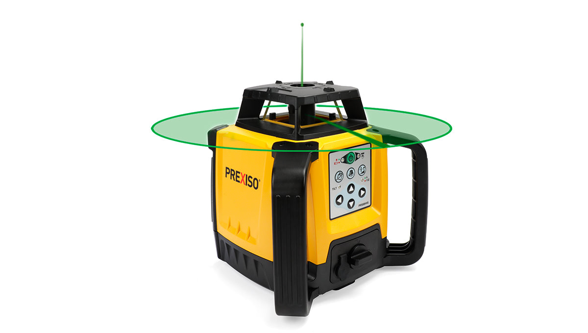 PR500HVG Green-Beam Rotary Laser Level