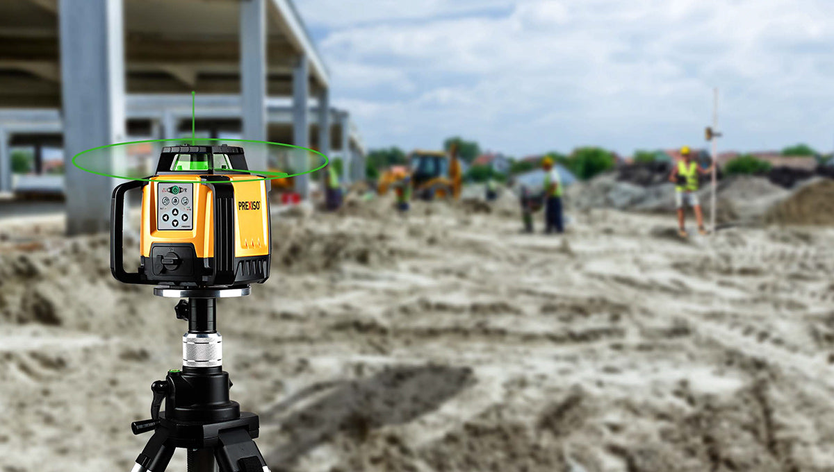 PR500HVG Green-Beam Rotary Laser Level