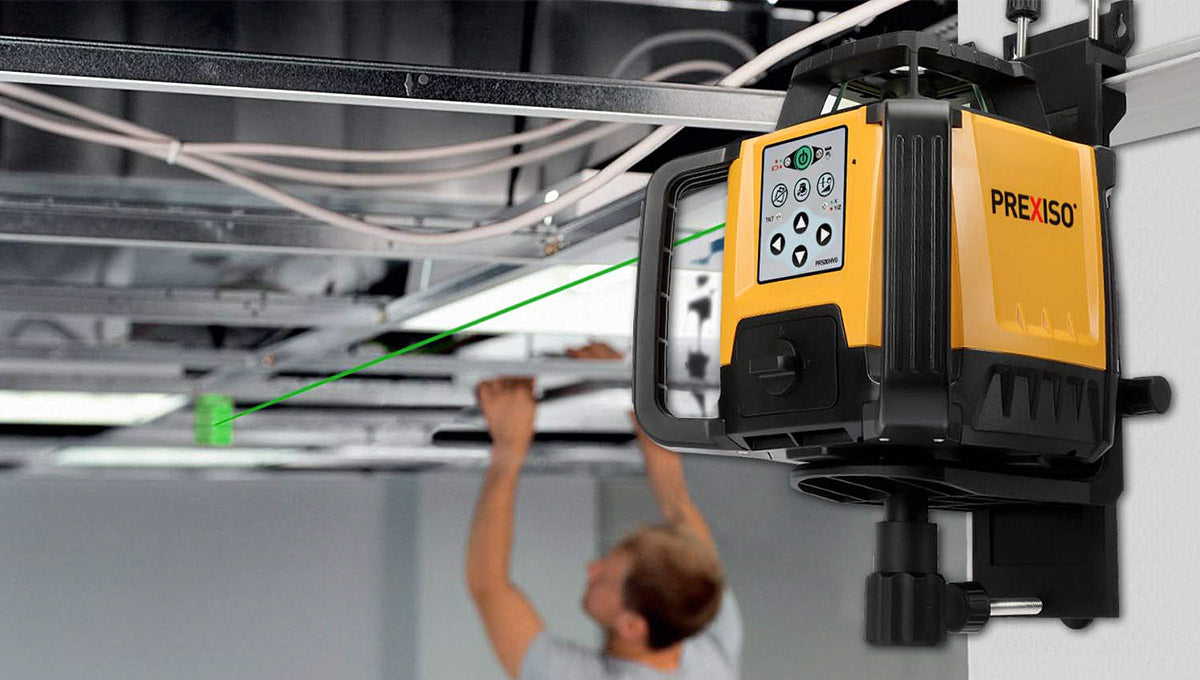 PR500HVG Green-Beam Rotary Laser Level