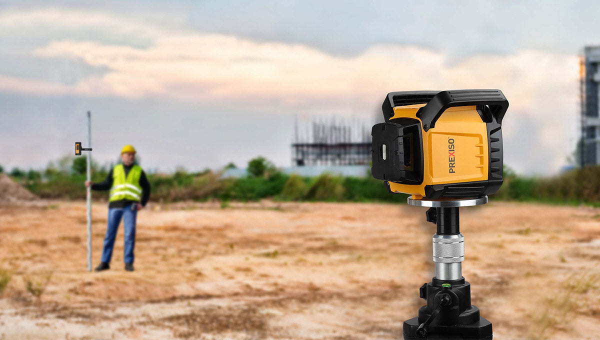 PR500HVG Green-Beam Rotary Laser Level