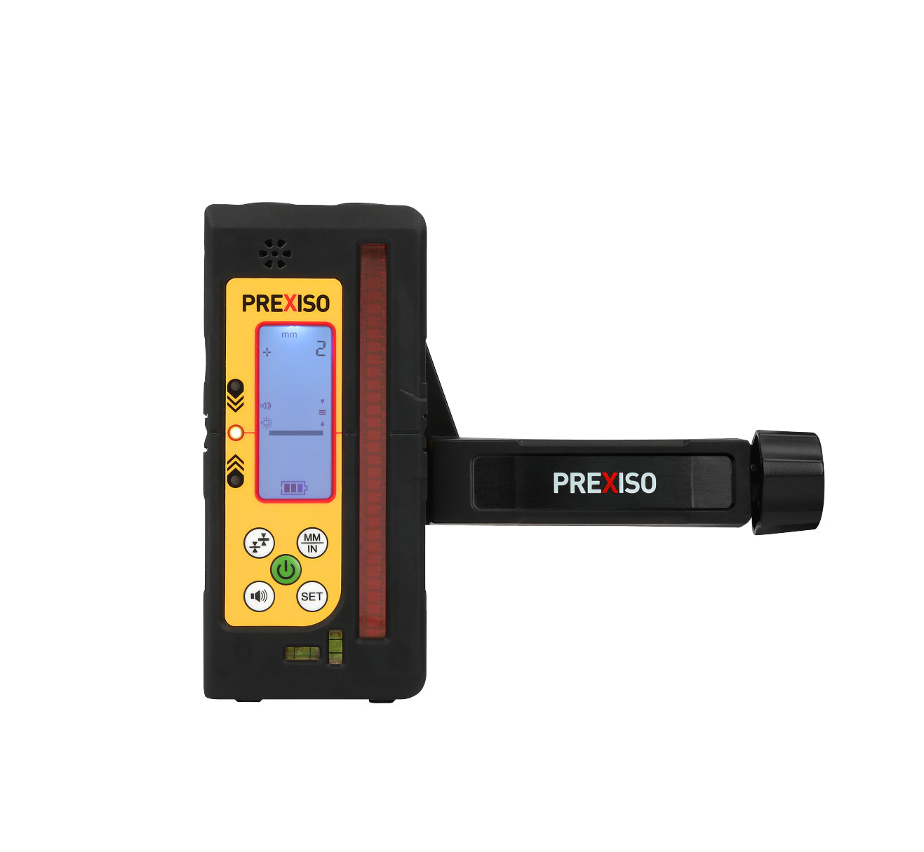 Rotary Laser Receiver For Red & Green Beam W/Rod Clamp-PLR300RG