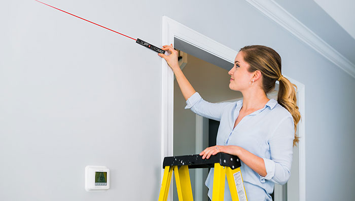 Penlaser Distance Measure With Clip-P40A