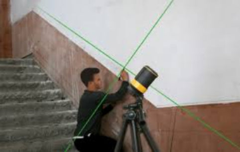 Green-Beam Cross Line With 90 Degree Laser Level With Tripod-PLC90DGT