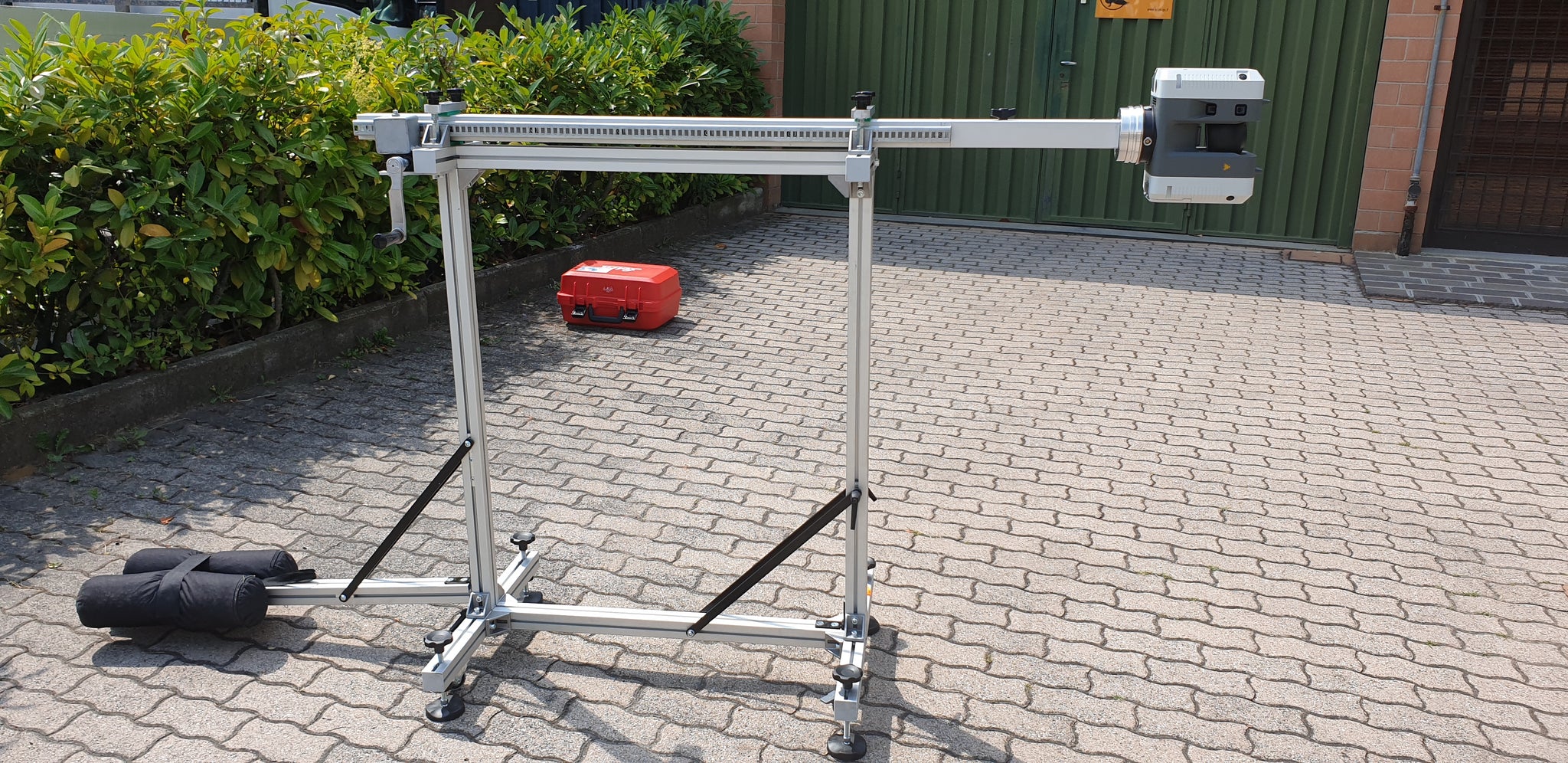 Horizontal extensible system HORIZONTAL SCAN – Levelling Equipment Services