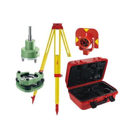 Leica Professional Traverse Set with Optical Plummet